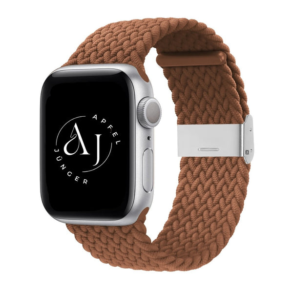 Apple Watch Nylonarmband Braun